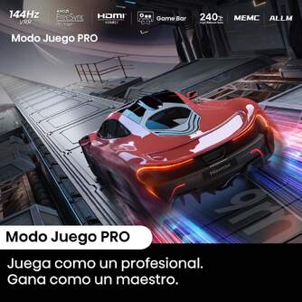 TV HISENSE 85%%%quot; 85E7NQ PRO UHD QLED SMART TV 144HZ