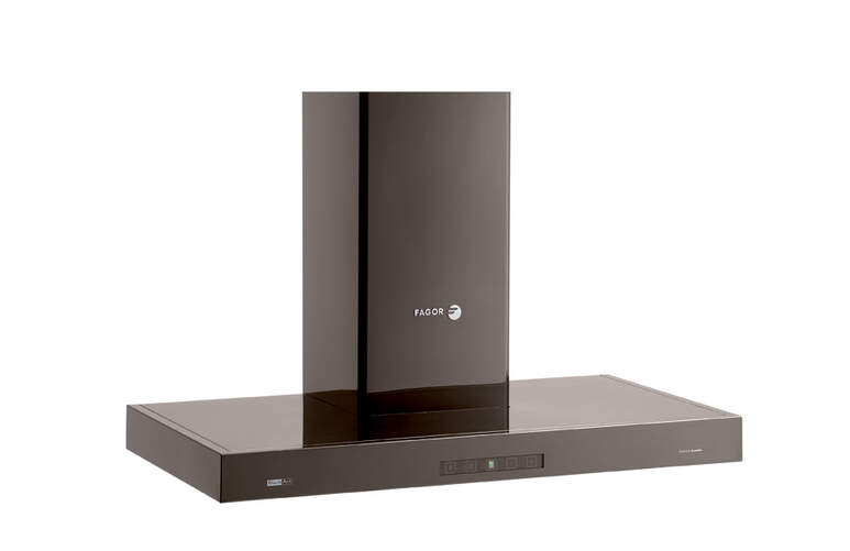 Campana Decorativa Fagor CH-90 Black Art - 650 m3/h, 4 Velocidades, Negro