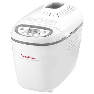 Panificadora Moulinex OW610110 - 1650W, 3 Niveles de tostado, 16 programas, Inicio programado