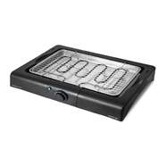 Barbacoa Cecotec 03048 - Parrilla, 2400 W, Inox, Negro