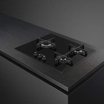 ENCIM. SMEG PV163B3 3F GAS 60CM NEGRO