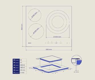 ENCIM. ARTICA VITROLINE603 3F VITRO 5700W