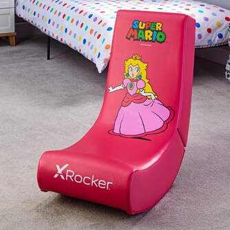 SILLA GAMING X ROCKER SUPER MARIO PRINCESS PEACH