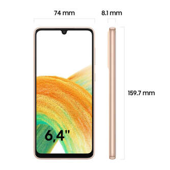 SMARTPHONE SAMSUNG A33 5G 6/128 6,4%%%quot; ORANGE