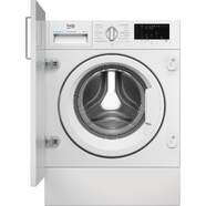 Lavadora Integrable Beko B3WBT49435WB - 9 kg, 1400 rpm, Clase A, Blanco