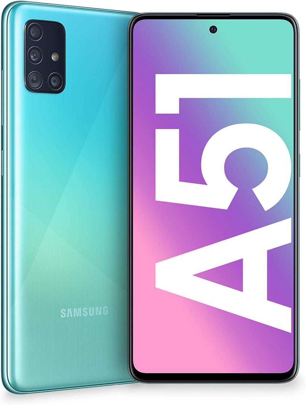 Samsung Galaxy A51 Azul - 6.5", 4/128GB