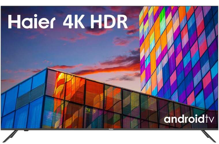 TV 43" Haier H43K702UG - 4K UHD, Android TV, Chromecast, HDR10,  Filmmaker, PVR, HDMI 2.1
