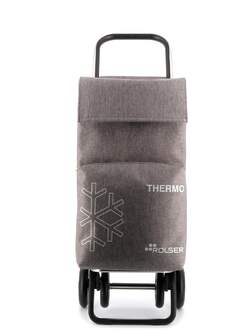 CARRO-COMPRA ROLSER SBE018 SBELTA TWEED 4.2 GRIS