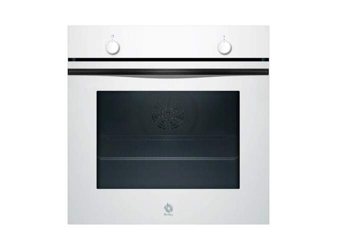 Horno Multifunción Balay 3HB5000B3 - 71 L, Cristal, Blanco