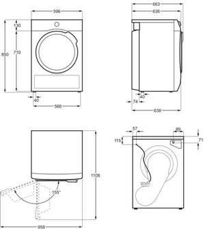 SECADORA AEG T8DBG861 8K BC BCA DSP INV