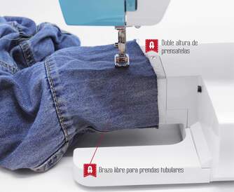 MAQUINA DE COSER ALFA NEXT 820  ZIGZAG BRAZO LIBRE