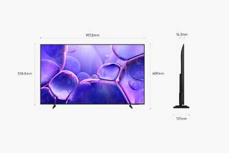 TV SAMSUNG 43%%%quot; TU43U8005F CRYSTAL UHD SMART TV BT