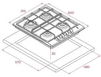 ENCIM. TEKA E60.3 40 BUT 112620030