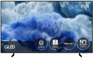 TV Samsung 55" QLED TQ55Q8F - 4K Ultra HD, Smart TV Tizen, Sonido Adaptivo 20 W, HDR10+