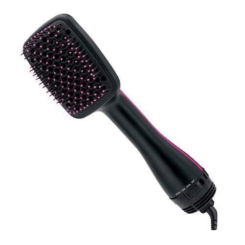 Cepillo Moldeador Alisador Revlon RVDR5212E - 2 Ajustes Calor + Aire frío, Iónico