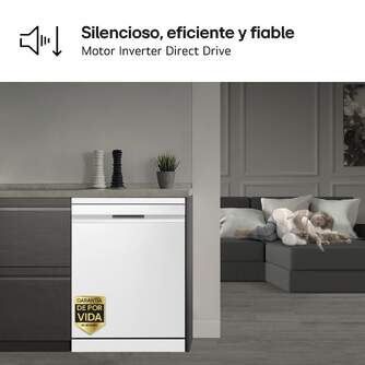 LVJ. LG DF587HVS 14C 10P QUADWASH 3%%%#170;B 43DB