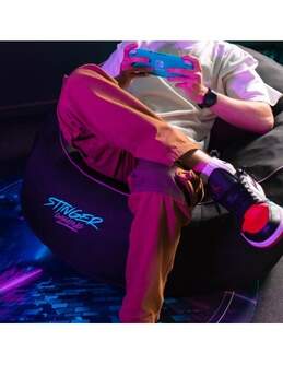 PUFF WOXTER STINGER GAMING BLACK %%%amp; BLUE