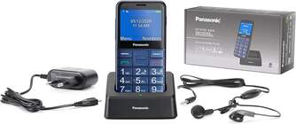 SENIORPHONE PANASONIC KXTU155EXCN CON BASE AZU