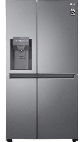 Frigorífico Americano LG GSJV31DSXF - Clase F, Door in Door, Spaceplus 635L, Inverter, Dispensador