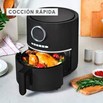 FREIDORA AIRE MOULINEX EZ111810 4,2L DIGIT 8P NEGR