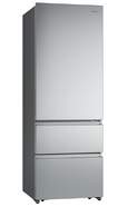 Frigor&iacute;fico Combi Hisense RT641N4AIE - Clase E, 493 L, 200x71x70 cm, No Frost, Inox