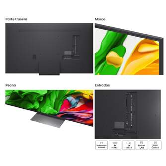 TV LG 65%%%quot; 65QNED87A6B UHD QNED EVO MINILED ALFA8