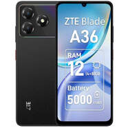 ZTE A36 4/64 GB Negro - 6,7", Unisoc T7200, Android 15, C&aacute;mara doble 8 MP, 5000 mAh