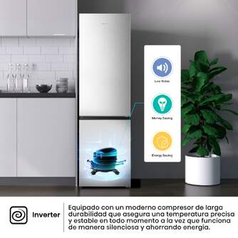 FRICOM. HISENSE RB440N4ACC 202x60x58 NF INOX