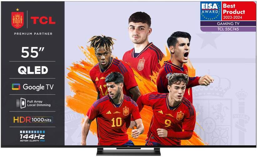 TV 55" QLED TCL 55C745