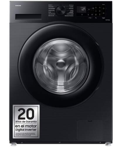 Lavadora Samsung WW11DG5B25ABEC - 11 kg, Clase A -10%, 1400 rpm, Negro