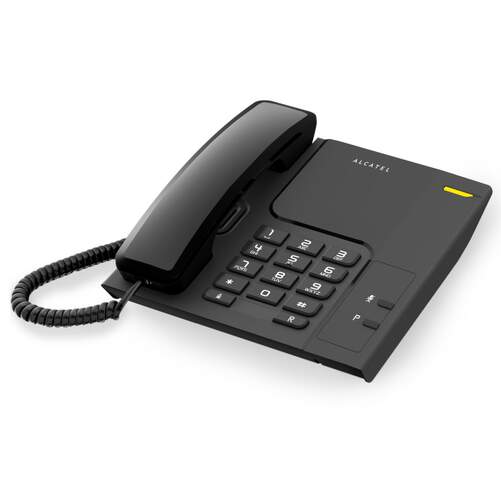 Tel&eacute;fono Sobremesa Alcatel Temporis T26 Negro - 3 niveles de volumen, botones grandes, remarcado