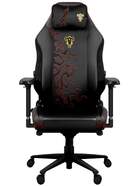 Silla Gaming Phoenix Monarch Black Clover Edición Asta - Tamaño XL, Tela y terciopelo, pistón 4 XL