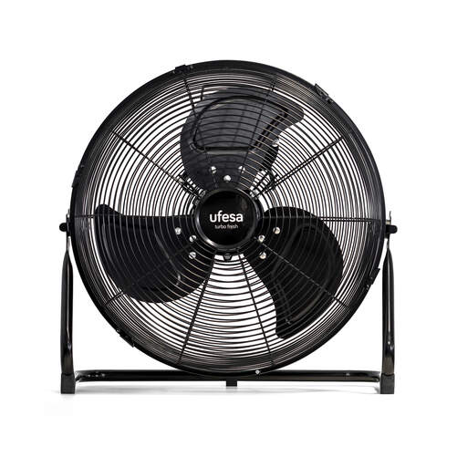 Ventilador Suelo Ufesa FF0350 Vancouver - 70W, Diámetro 35cm, 3 Aspas, 3 Velocidades, Negro
