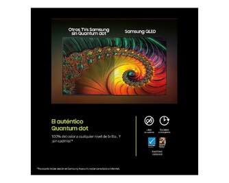 TV SAMSUNG 75%%%quot; TQ75Q7F5 UHD QLED SMARTTV IA HDR10 