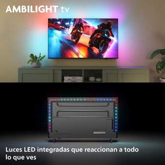 TV PHILIPS 75%%%quot; 75MLED920 UHD MINILED STV AMBI 120H