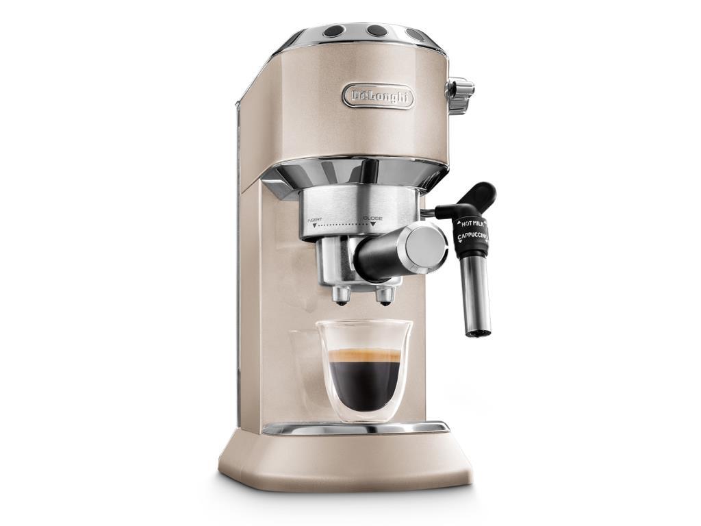 Cafetera Expres Delonghi Dedica Metallics EC785.BG 1300W, 15Bares