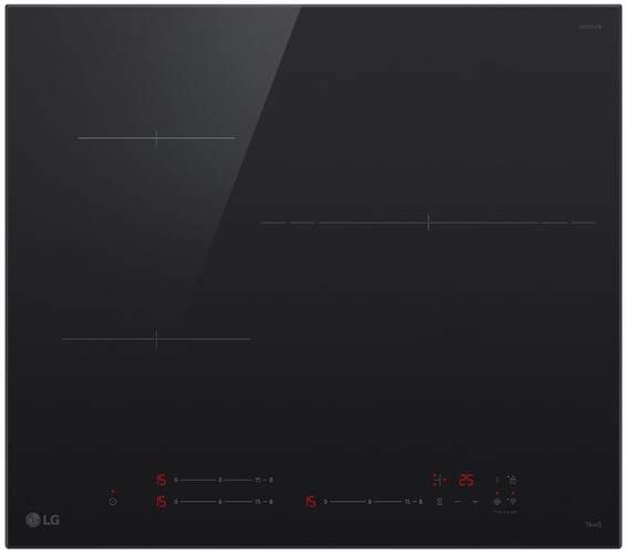 Placa Inducción LG CI5Z2421BN - 3 Zonas, 32 cm, Slider, Negro