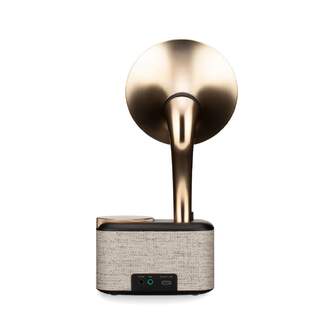 RADIO SANGEAN SCP100DBG CON GRAMOFONO, BLACK GOLD