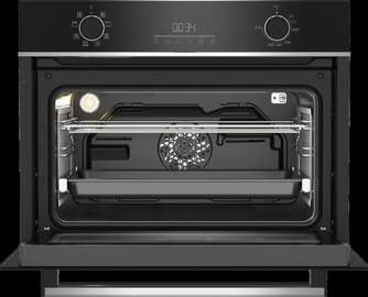 HORNO BEKO BBCM13300XC 45CM COMPACTO NEGRO