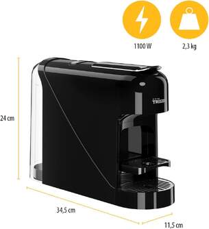CAFET. TRISTAR CM2300 20BAR 1400W 0,8L NESPRESSO