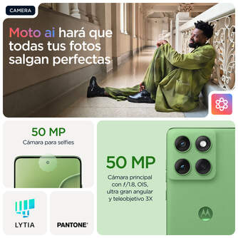 SMARTPHONE MOTOROLA EDGE 60 8/512 6,67%%%quot; SHAM.GREEN