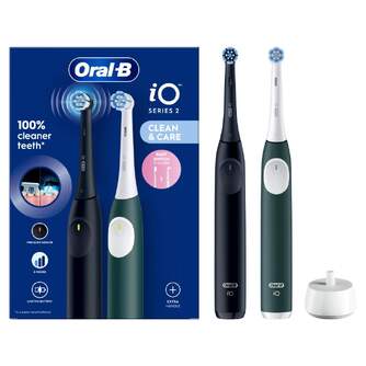 DENTAL ORALB IO2 DUO NEGRO/VERDE