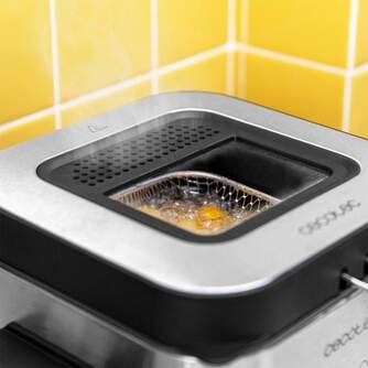 FREIDORA CECOTEC CLEANFRY 1500 INOX 900W 1,5L 3102