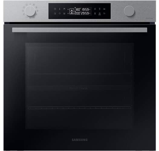 Horno Samsung NV7B4455UAS/U3 BESPOKE Dual Cook - Clase A+, 76L, Pirolítico, Raíl telescópico, WiFi