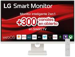 Smart Monitor LG 27" 27U731SA W - 4K Ultra HD, IPS, 300 canales en abierto, Streaming 4K, HDR10