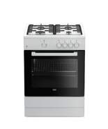 Cocina Beko FBG62000L - 4 Fuegos, 85x60x60 cm, 64 L, Inox