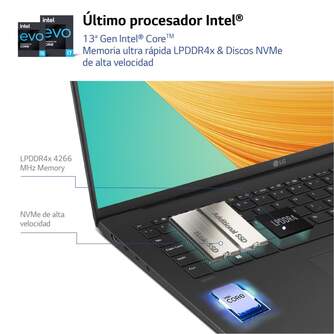 PORTATIL LG GRAM GR14ZB90R AA75B I7/16GB/ 512 SSD