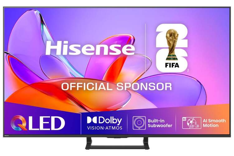 TV Hisense 75" QLED 75A7Q - 4K Ultra HD, 20 W Dolby Atmos, 60 Hz, HDR10+