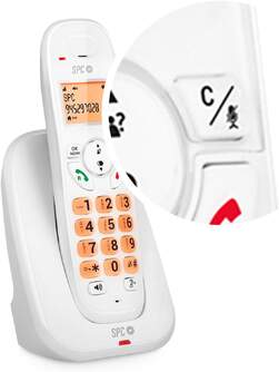 TELEFONO DECT SPC 7331B KAIRO BLANCO MANOS LIBRES