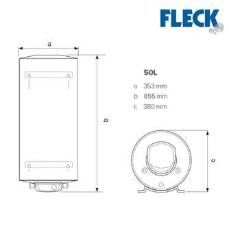 TERMO FLECK BON 2.0 50 L